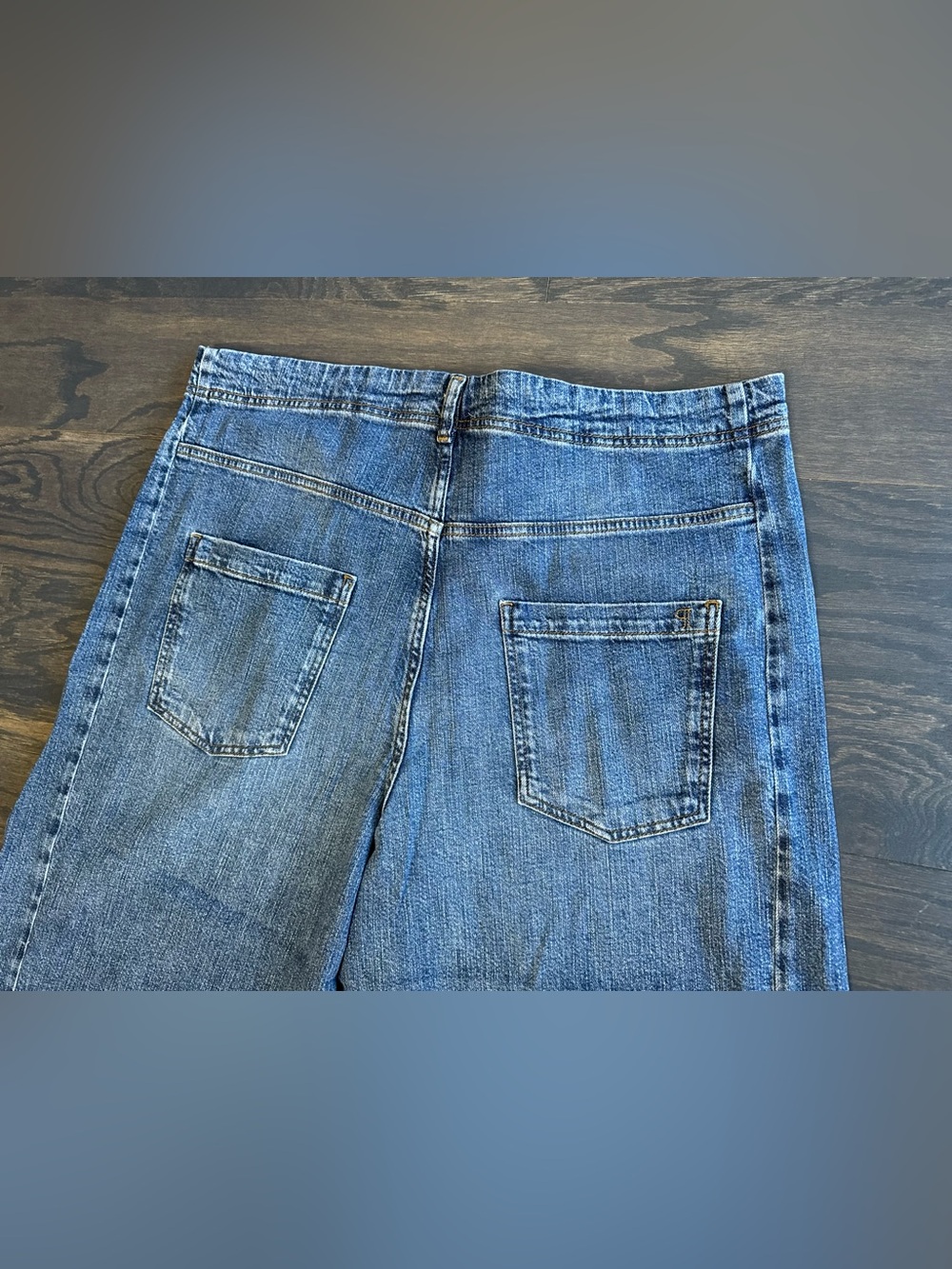 Pilcro Cropped Denim Jeans NWOT Size 33 &34 $138 - Picture 7 of 12